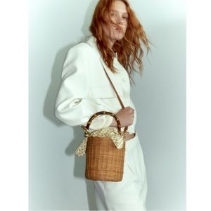 ❌SOLD❌ Zara Basket bag